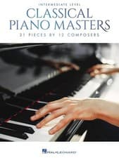 Image of Classical Piano Masters - Intermediate Level Book [Softcover] Piano Hal Leonard