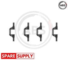 Image of ACCESSORY KIT, DISC BRAKE PADS FOR RENAULT FIAT AUDI A.B.S. 1263Q