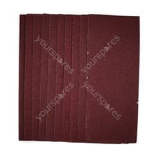 Image of Draper 1/3 Sanding Sheets, 93 x 230mm, 40 Grit (Pack of 10)