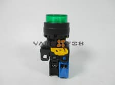 Image of 2PCS IDEC green push button switch YW1L-M2E10QM3G 1A 220V YW-DE New