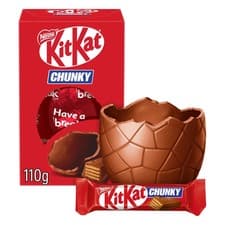 Image of KitKat Chunky Milk Chocolate Easter Egg 110g