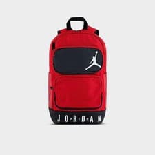Image of Air Jordan Essential Red Black White Back to School 25 L Backpack 9A0670 H24