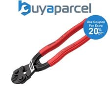 Image of Knipex 71 01 200 SB CoBolt Compact Bolt Cutters PVC Grip 200mm (8in) KPX7101200