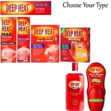 Image of Deep Heat Muscular Aches And Pain Relief (Choose Your Type & Pack )