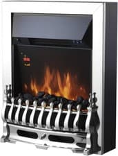 Image of Warmlite Electric Fire Inset WL45048 - Whitby Chrome 2KW- New Item, Box Damaged