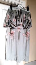 Image of Ted Baker Willow Floral Halterneck Playsuit Off-Shoulder TB1 fits UK 8-10 NEW