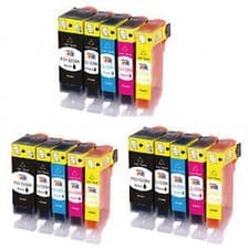 Image of 15 INK CARTRIDGE Fits PGI-525 CLI-526 Canon MG5250 MG5350 IP4850 IP4950 MG6220
