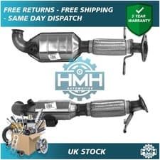 Image of Fits Ford Focus C-Max Volvo V50 S40 C30 HMH Catalytic Converter Euro 4 1670450