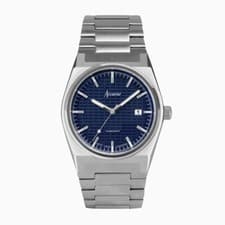 Image of Accurist Watch 70019 Mens Stainless Steel Blue Dial RRP £119.99