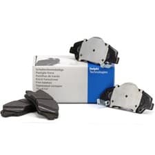 Image of Genuine Delphi Front Brake Pad Set Fits Hyundai i10 58101B4A00 LP3265