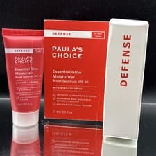 Image of Paula's Choice DEFENSE Essential Glow SPF 30 Moisturizer 15 ml/0.5 oz NIB Sealed