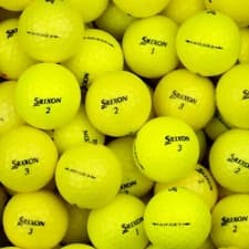 Image of Srixon AD333 Golf Balls Grade A Yellow Orange Mixed Lake Balls 24 Ball Pack