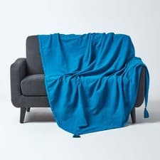 Image of Rajput Extra Large Cotton Throws for Sofas Settee Bedspread Bed Covers Blankets