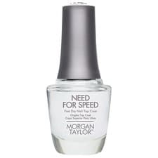 Image of Morgan Taylor Top Coat - Need For Speed Fast Dry 15ml (51001)