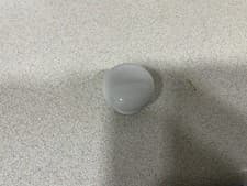 Image of White Ceramic Door Knob
