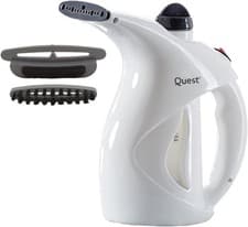 Image of Quest 42140 800W Portable Garment & Fabric Steamer/Use on Clothes, Furniture, B