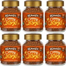Image of Beanies Coffee Creamy Caramel Flavour Instant Coffee - 50g (Pack of 6)