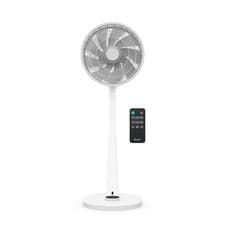 Image of Duux Whisper 2 DXCF26UK Pedestal Adjustable Quiet Fan 26 Settings Smart White