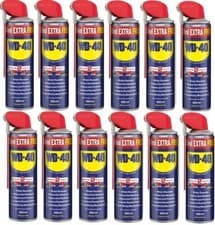 Image of WD-40 X12 Multi-Use Smart Straw 450ml Spray Aerosol Can Rust Lubricant WD40