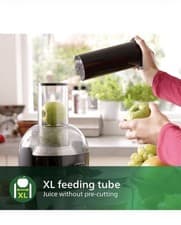 Image of Philips Juicer Viva Collection 800 W Motor 2L Capacity With XL Tube HR1855/70