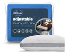 Image of Silentnight Adjustable Memory Foam Pillow Responsive Breathable Hypoallergenic