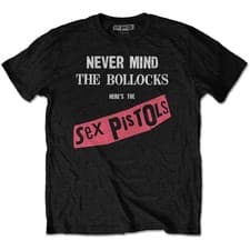 Image of The Sex Pistols Never Mind The Bollocks Official Unisex T-Shirt