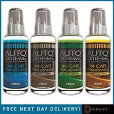 Image of AUTO EXTREME CAR AIR FRESHENER SPRAY 100ML LUXURY FRAGRANCE VEHICLE FRESHNER NEW