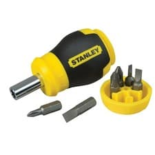 Image of Stanley Stubby Screwdriver - Non Ratchet