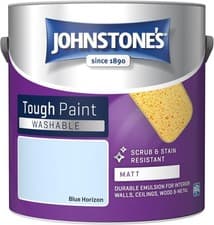 Image of Johnstone's - Washable Paint Matt Finish Emulsion Paint Highly Durable 2.5L