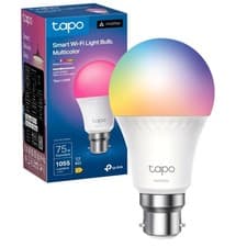 Image of Tapo L535B Smart Bulb, B22 Colour Changing Light Bulb, Alexa Light Bulbs, LED...