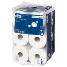 Image of Tork Smart One Mini Toilet Rolls T9 (Pack 12) (47.21.93)