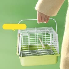 Image of Bird Carrier,Travel Cage Cage Carrier,Portable Lightweight with Stand,Parrot