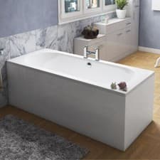 Image of Signature Olympus Double Ended Rectangular Bath 1600mm x 750mm 0 Tap Hole