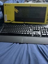 Image of Corsair K55 RGB Pro Gaming Keyboard with Wrist Rest & Dynamic RGB Lighting