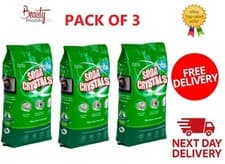 Image of Dri-Pak Soda Crystals 1kg – Multi-Purpose Cleaner for Home & Laundry, Pack of 3
