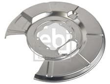 Image of Febi Rear Right Brake Disc Dust Cover Shield Plate For Bmw 5 6