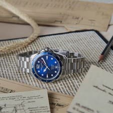 Image of Certina DS Action Quartz Diver 300 m Blue Dial C032.451.11.047.00 Swiss Made