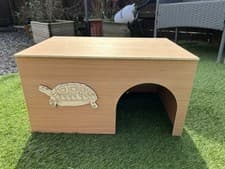 Image of New design large size Tortoise House / shelter/hide (fully assembled )