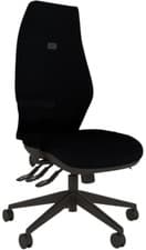 Image of Energi-24 Ergonomic Office Chair XHB High Back Fabric Black No Arms Part Built