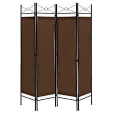 Image of 4-Panel Room Divider Folding Privacy Screen Freestanding Protective Partition
