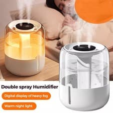 Image of Air Purifier Essential Oil Diffuser LED Aroma Humidifier Ultrasonic Aromatherapy