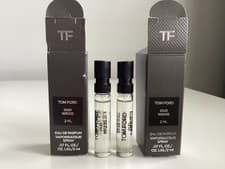 Image of 2 x Tom Ford Oud Wood Eau de Parfum 2ml Mini Size Spray New & Boxed - Total =4ml