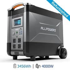 Image of ALLPOWERS R4000 Power Station 4000W 3456Wh Portable Solar Generator Camping RV