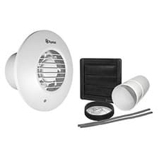 Image of Xpelair DX100TR 4 inch (100mm) Simply Silent DX100 Bathroom Fan Cool White