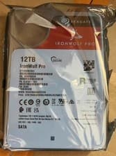 Image of Seagate IronWolf Pro ST12000NT001 Hard Drive 12TB 7200 RPM 256MB SATA 6Gb/s HDD