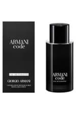Image of Giorgio Armani Code 75ml Eau De Toilette EDT Refillable Pour Homme Spray
