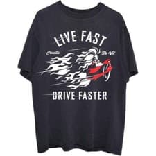 Image of 101 Dalmations Cruella Live Faster Official Tee T-Shirt Mens Unisex