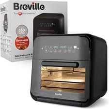 Image of Breville Halo Rotisserie Air Fryer | Digital Extra Large Air Fryer Oven | 10 L
