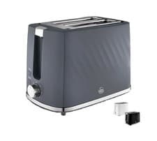 Image of Swan ST14071GRY Windsor 2 Slice Toaster with 7 Browning Levels,