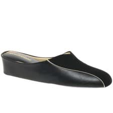 Image of Relax Slippers Martha Leather and Suede Slipper